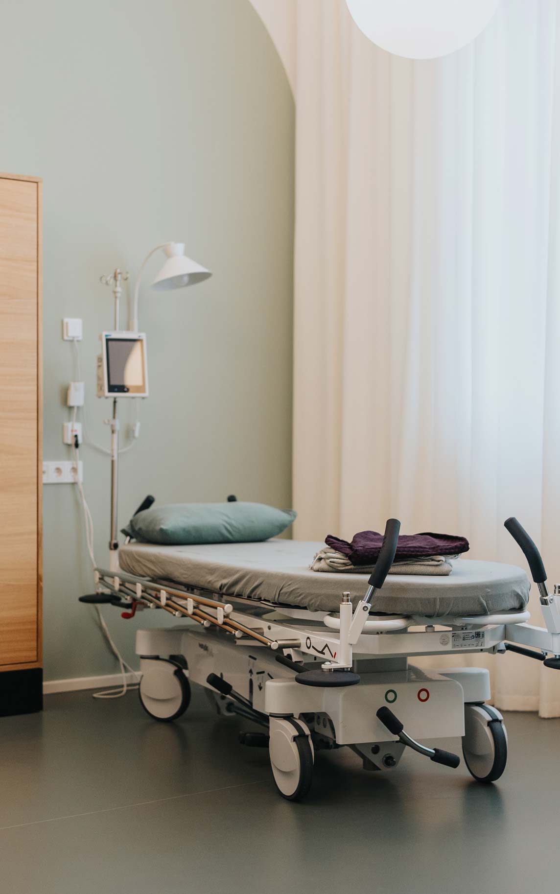 Untersuchungszimmer für Gastroskopie beim Team Dr. Geiger