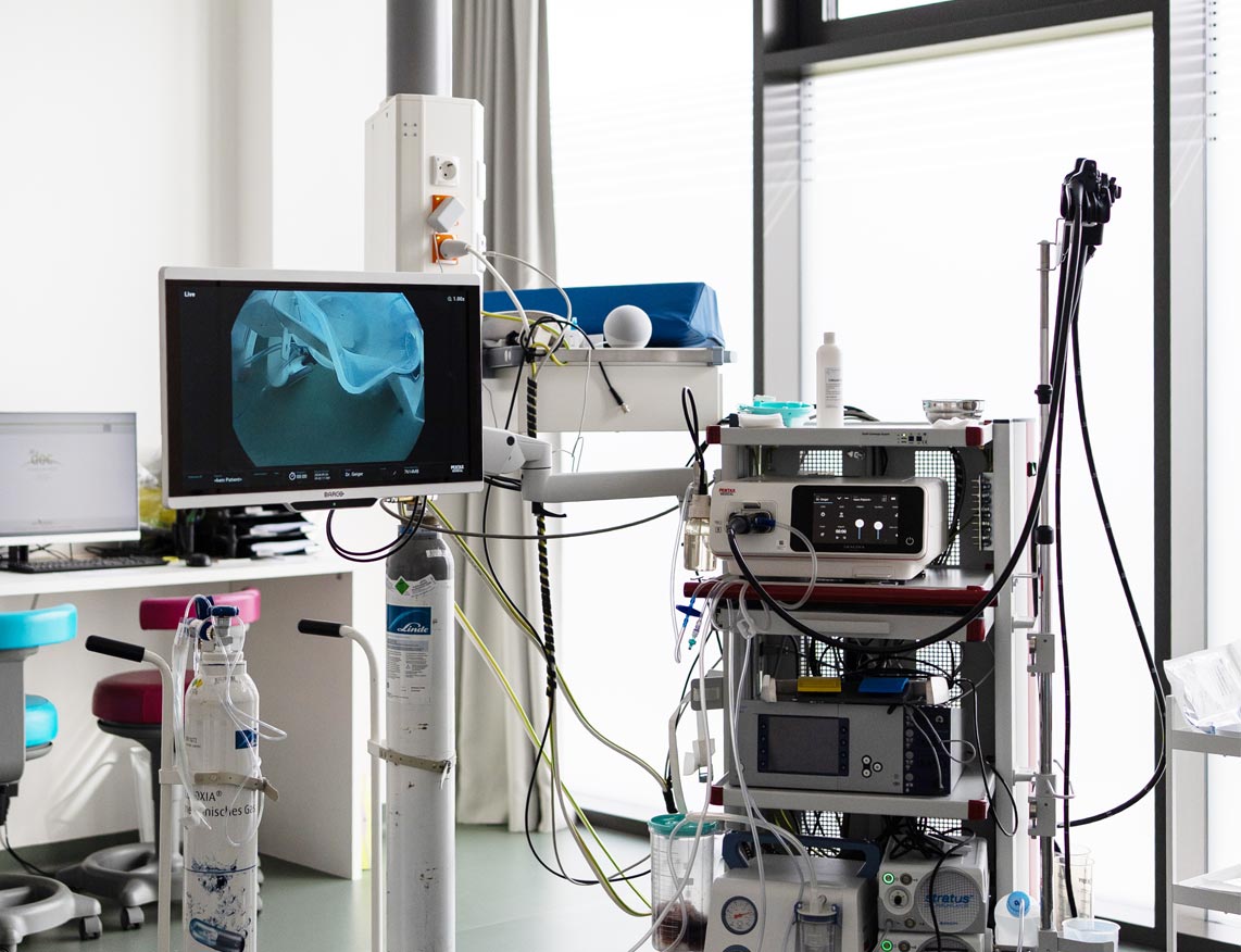 Modernste Technik beim Team Dr. Geiger Modernste Technik als Teil der Leistungen beim Team Dr. Geiger