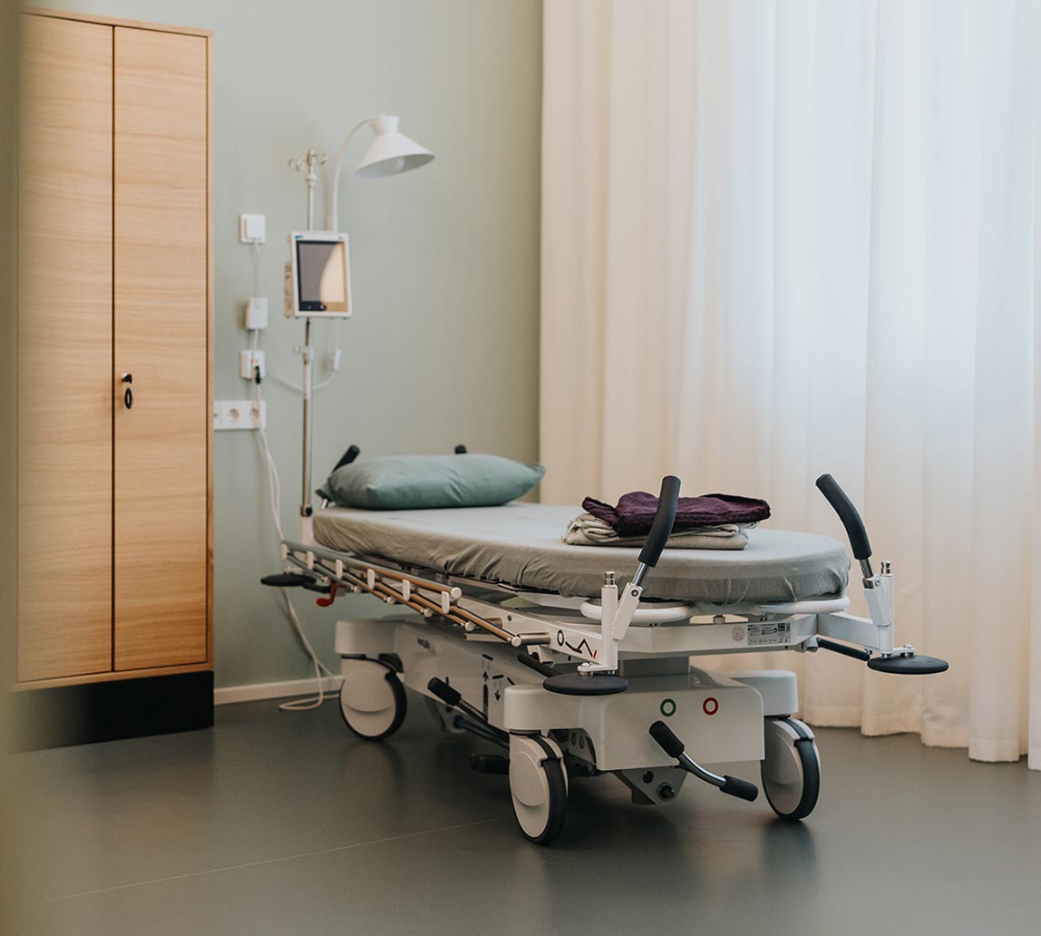 Leistungen beim Team Dr. Geiger Untersuchungszimmer beim Team Dr. Geiger - Leistungen