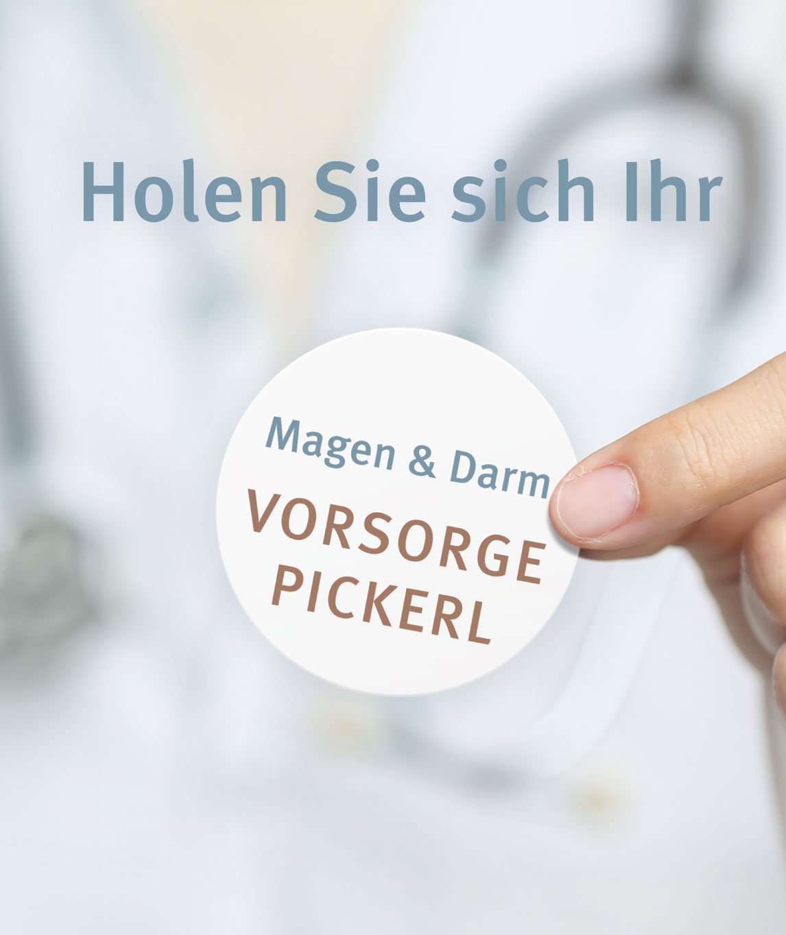 Vorsorgeuntersuchung Holen Sie sich Ihr Magen & Darm Vorsorge Pickel (Vorsorgeuntersuchung)